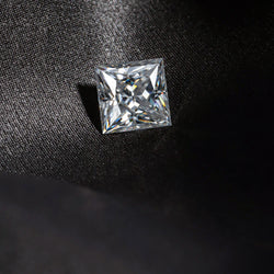 Square Cut Loose Moissanite Gemstone With GRA Certificate (D Color / F Color)